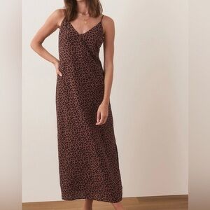 Marine Layer Leopard Print Maxi Dress